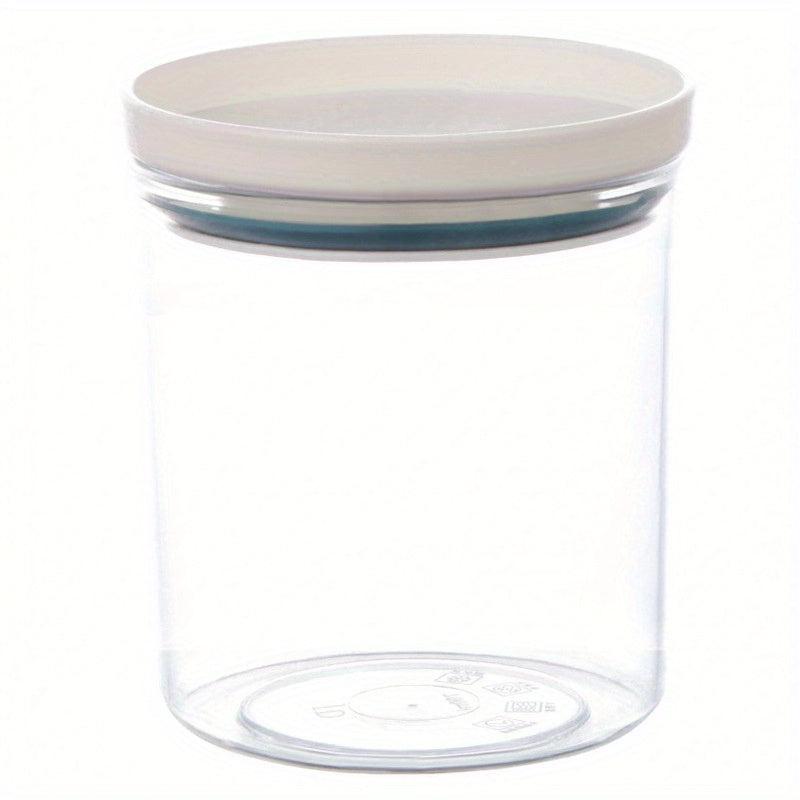Clear Airtight Food Jars with Lids, 1Pc Candy Jars, Moisture-proof Storage Conta