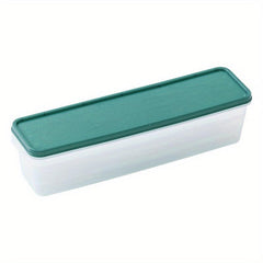 Rectangular Plastic Refrigerator Food Preservation Box with Lid