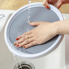 1pc Rotatable Seasoning Rack Countertop Multifunctional Kitchen Storage Plate