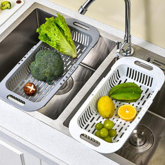 Adjustable Telescopic Kitchen Sink Drain Basket