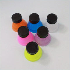 6pcs Reusable Beverage Can Caps Cover Lid Can Covers For Soda Beer Energy Drinks