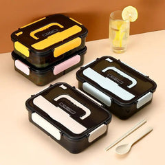 3 Compartment Insulated Food Lunch Box for Camping Picnic Beach Essential