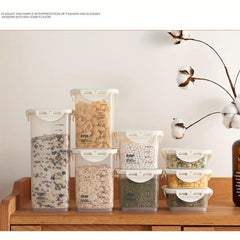 1pc Stackable Airtight Food Storage Containers BPA Plastic Canisters