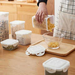 1pc Stackable Airtight Food Storage Containers BPA Plastic Canisters