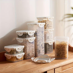 1pc Stackable Airtight Food Storage Containers BPA Plastic Canisters