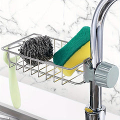 Stainless Steel Sink Storage Rack Kitchen Organizer