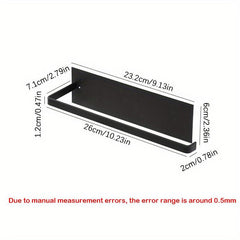 Carbon Steel Paper Towel Holder Kitchen Storage Rack