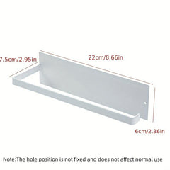 Paper Towel Holder Under Shelf Storage, Wrought Iron Napkins Storage