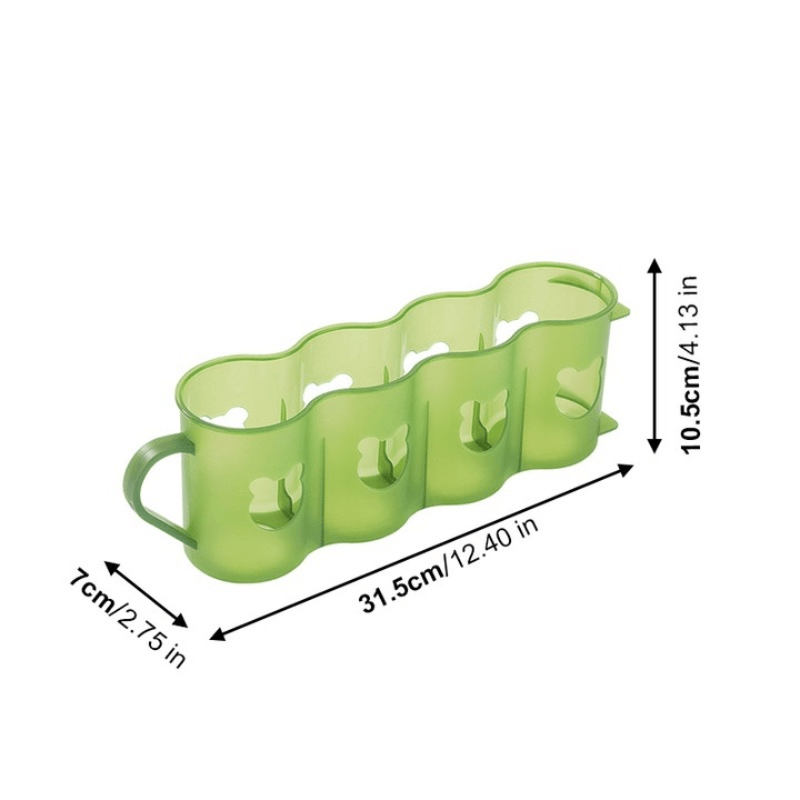 Refrigerator Beverage Storage Box Can Organizer Drink Bottle Holder for Kitchen