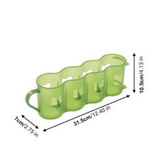 Refrigerator Beverage Storage Box Can Organizer Drink Bottle Holder for Kitchen