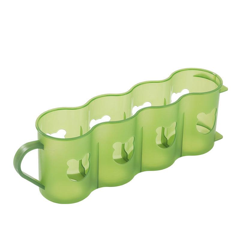 Refrigerator Beverage Storage Box Can Organizer Drink Bottle Holder for Kitchen