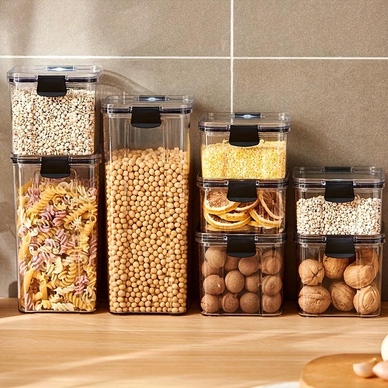 Clear Airtight Food Storage Container Moisture-proof Sealed Fresh-keeping Box