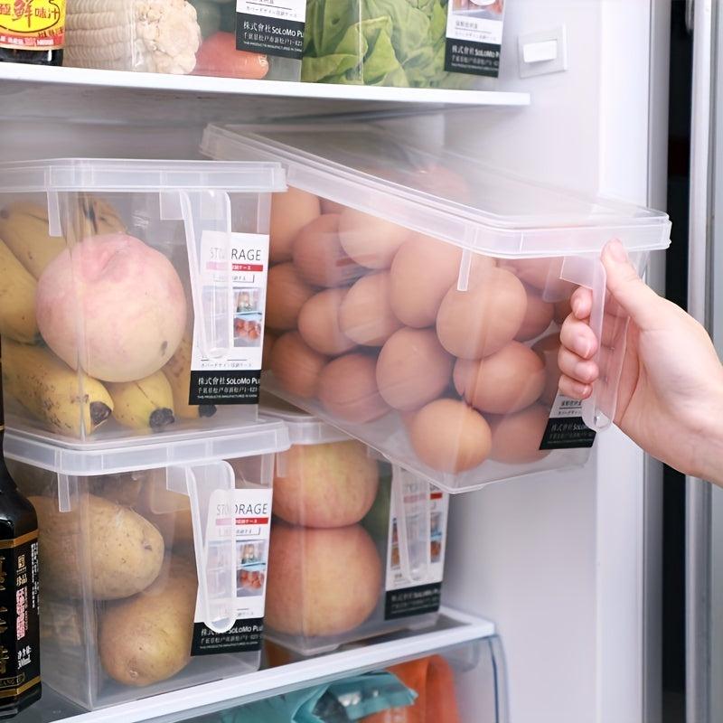 Refrigerator Organizer Box Transparent Container Food Storage