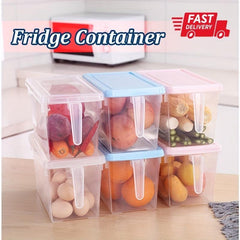 Refrigerator Organizer Box Transparent Container Food Storage
