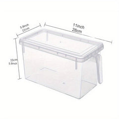 Refrigerator Organizer Box Transparent Container Food Storage