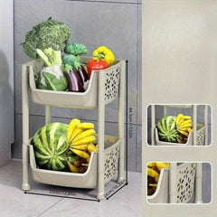 Large 1pc Kitchen Shelf Floor Fruit And Vegetable Basket