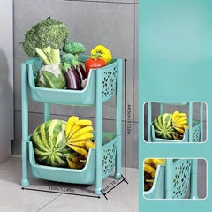 Large 1pc Kitchen Shelf Floor Fruit And Vegetable Basket