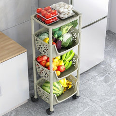 Large 1pc Kitchen Shelf Floor Fruit And Vegetable Basket