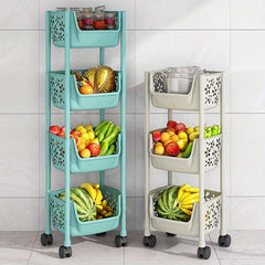 Large 1pc Kitchen Shelf Floor Fruit And Vegetable Basket