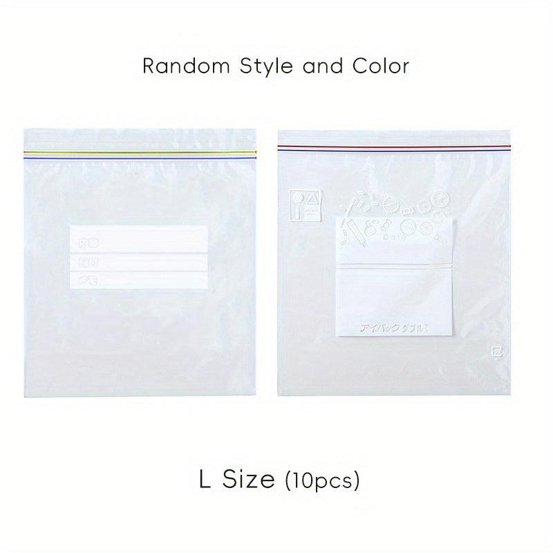 Reusable Storage Zipper Bags Fresh keeping Anti-odor Leak Proof Freezer Bag