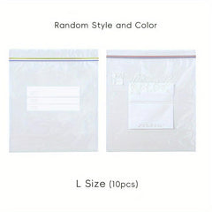 Reusable Storage Zipper Bags Fresh keeping Anti-odor Leak Proof Freezer Bag
