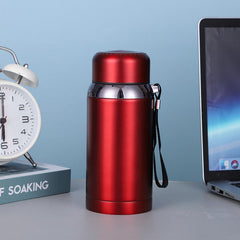 Stainless Steel Vacuum Flask Mug 600ml - Keep Drinks Hot or Cold