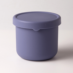 Silicone Leak-proof Bento Box 7oz Round Lunch Container