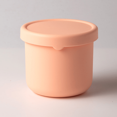 Silicone Leak-proof Bento Box 7oz Round Lunch Container