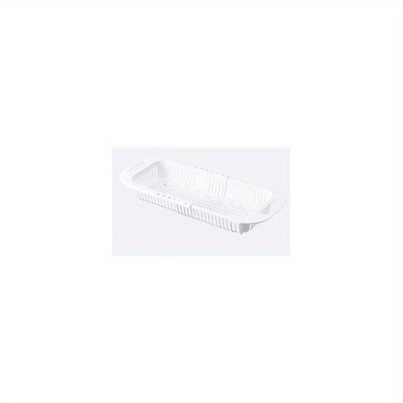 Extendable Dish Drainer Sink with Washing Baskets & Strainer - Kitchen Organizer