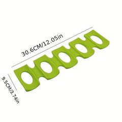 Silicone Wine Bottle Stacker Mat Organizer for Kitchen Bar Pantry