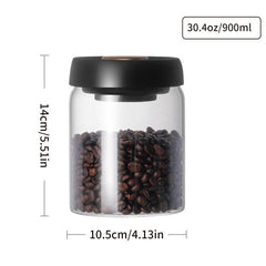 1800ml Airtight Glass Jar for Freshness