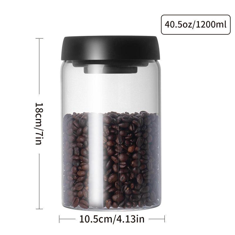 1800ml Airtight Glass Jar for Freshness