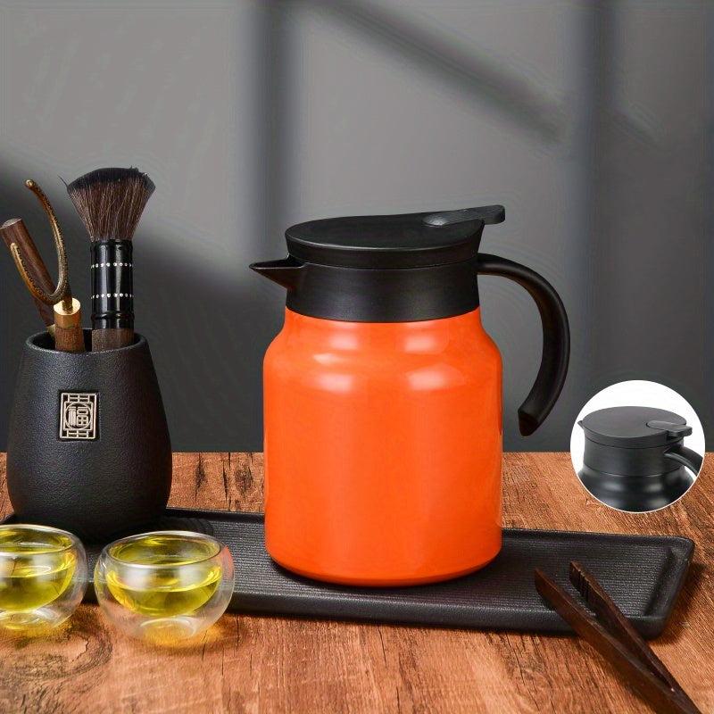 27oz Stainless Steel Teapot with Tea Filter for Hot and Cold Beverages