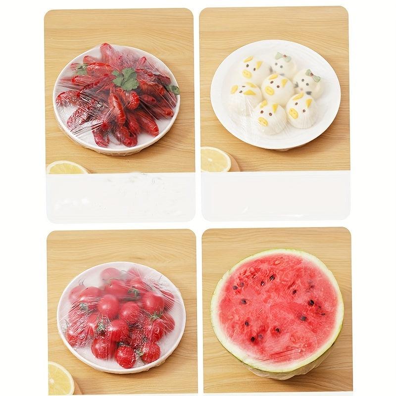 100pcs Colorful Fresh keeping Film Cover Household Disposable Fresh keeping Bag