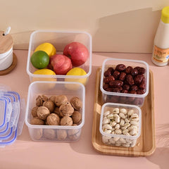 4pcs Kitchen Plastic Food Containers Set Pack Of 8