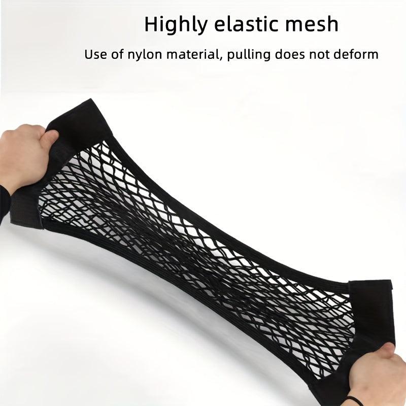 Mesh Plastic Bag Holder Kitchen Cabinet Door Groceries Dispenser