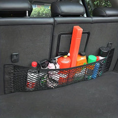 Mesh Plastic Bag Holder Kitchen Cabinet Door Groceries Dispenser