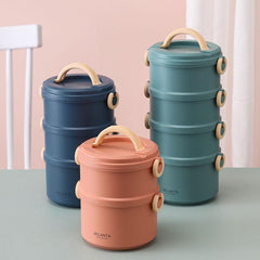 Large Capacity Insulated Lunch Boxes for Office Workers, Students & Teens