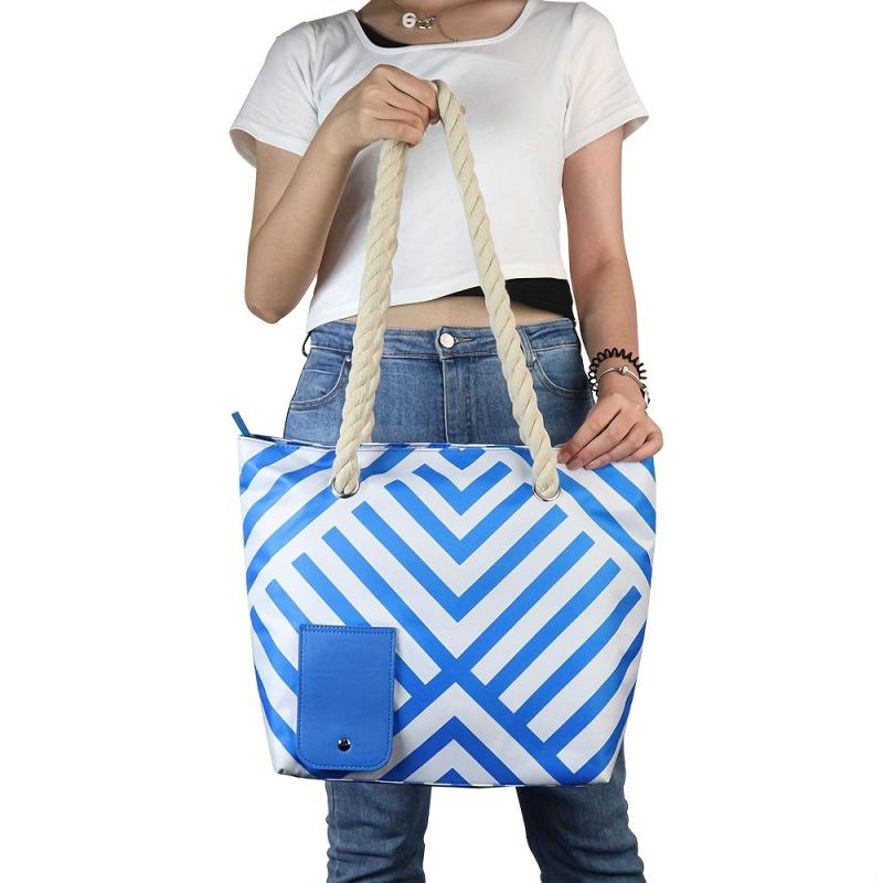 Insulated Wine Tote Bag With Dispenser Large Cooler Bag for Outdoor Picnics