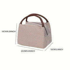 Aluminum Foil Bento Bag Ice Pack Outdoor Picnic Waterproof Lunch Box Bag