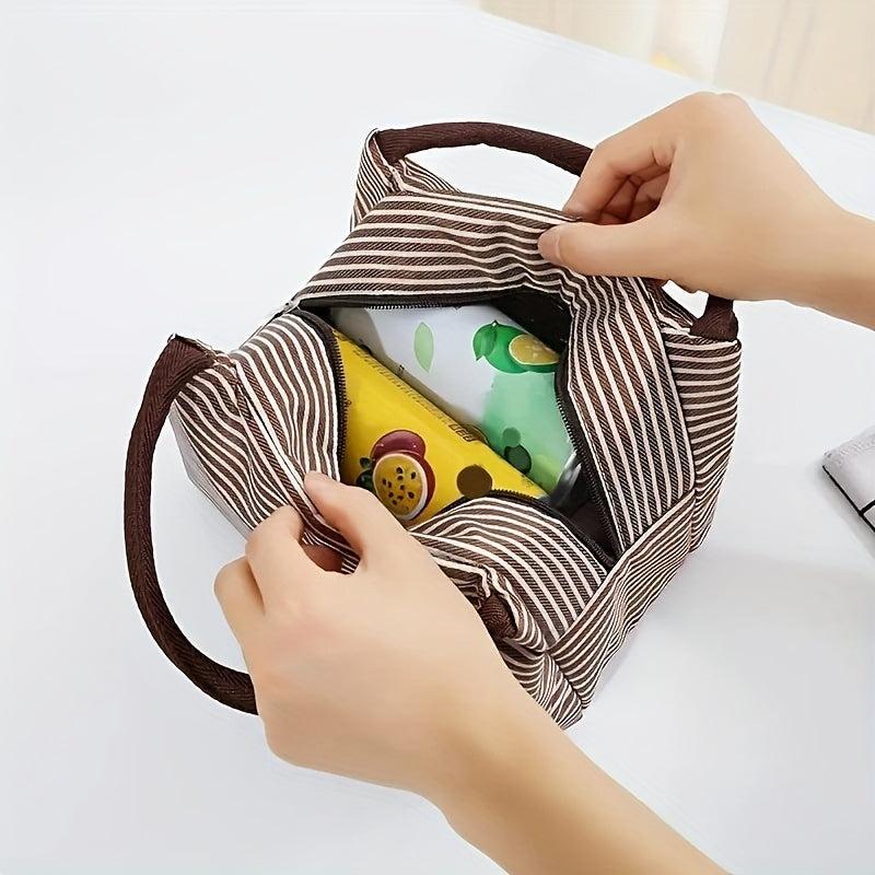 Aluminum Foil Bento Bag Ice Pack Outdoor Picnic Waterproof Lunch Box Bag