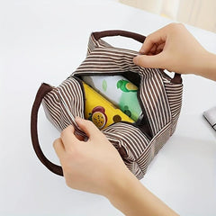 Aluminum Foil Bento Bag Ice Pack Outdoor Picnic Waterproof Lunch Box Bag