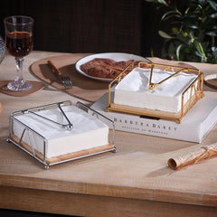 Wooden Paper Towel Holder Restaurant Hotel Buffet Solid Wood