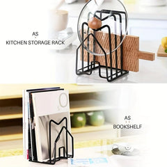 Cutting Board Rack Holder Kitchen Countertop Organizer