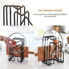 Cutting Board Rack Holder Kitchen Countertop Organizer
