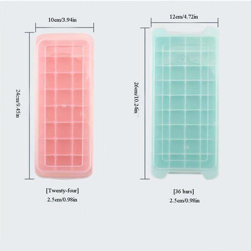 Silicone Ice Mold with Cover Large Ice Box