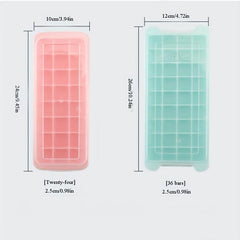 Silicone Ice Mold with Cover Large Ice Box