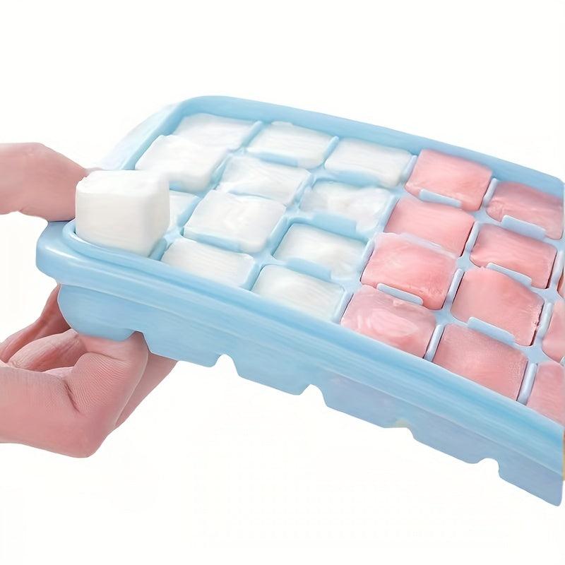 Silicone Ice Mold with Cover Large Ice Box