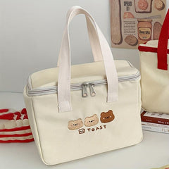 Cartoon Tote Bag Insulated Lunch Box Bag