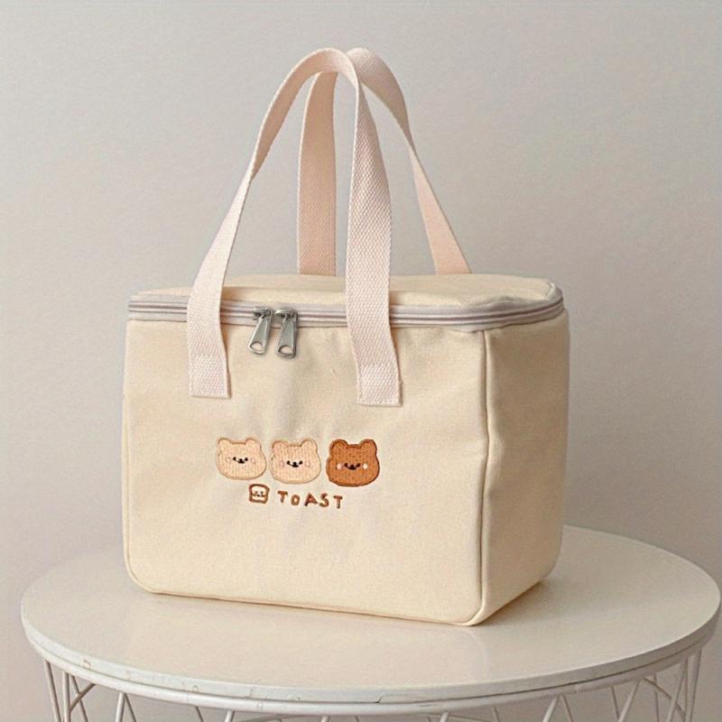 Cartoon Tote Bag Insulated Lunch Box Bag